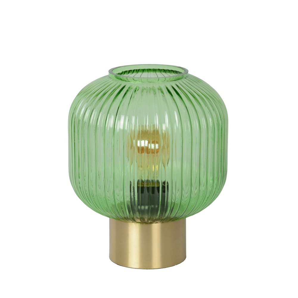 Lucide TafellampMaloto Ø 20cm groen - 45586/20/33